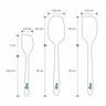Set di spatole in silicone 3 pz