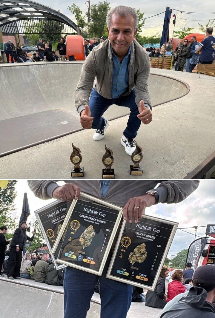 Cannabis Cup Awards e varietà vincitrici Scopri i Cannabis Cup Awards e le varietà vincitrici di Royal Queen Seeds, tra cui Triple G Auto, Green Crack Punch e Sticky Queen.