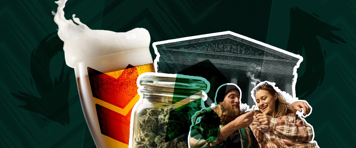 Impatto della Legalizzazione della Cannabis sull'Industria dell'Alcol: Vendite e Tendenze Esplora l'impatto della legalizzazione della cannabis sulle vendite e sul consumo di alcol. La ricerca mostra una riduzione delle vendite di birra e alcol nelle aree con cannabis legale. La marijuana è una minaccia per l'industria dell'alcol?