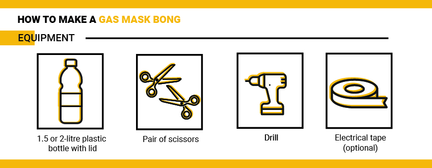 Come costruire un bong maschera antigas Come costruire un bong maschera antigas