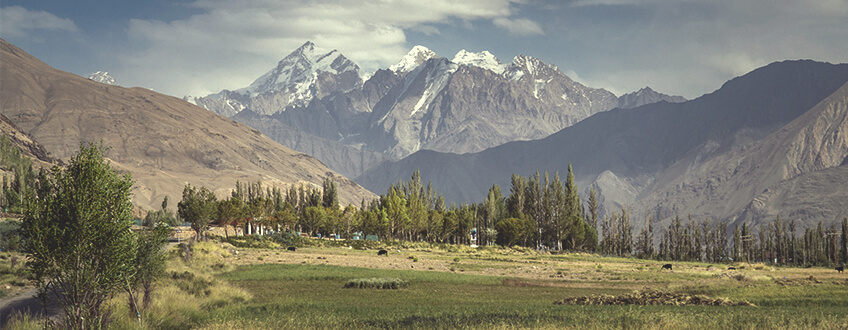 Catena montuosa dell'Hindu Kush in Afghanistan