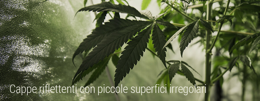 Cappe Riflettenti Con Piccole Fossette O Superfici Irregolari Cappe Riflettenti Con Piccole Fossette O Superfici Irregolari