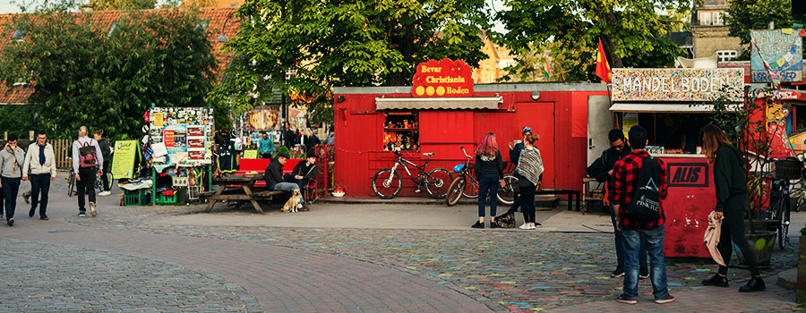 Christiania Danimarca Cannabis Freetown Christiania Danimarca Cannabis Freetown