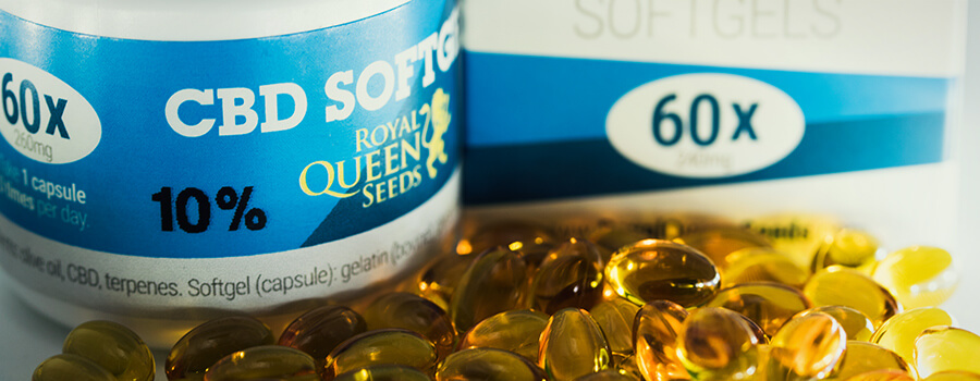 CBD Softgel di Royal Queen Seeds CBD Softgel di Royal Queen Seeds