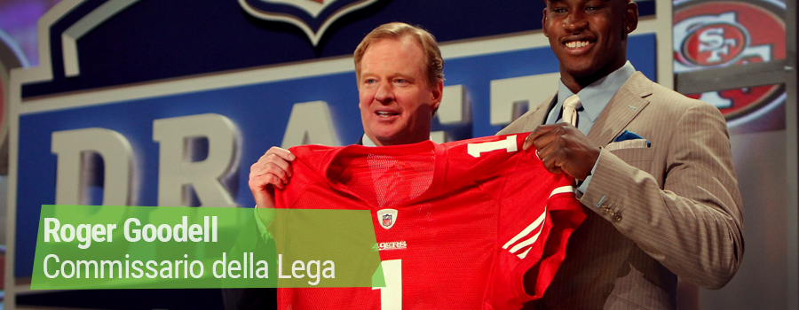 Roger Goodell Commissario della Lega
