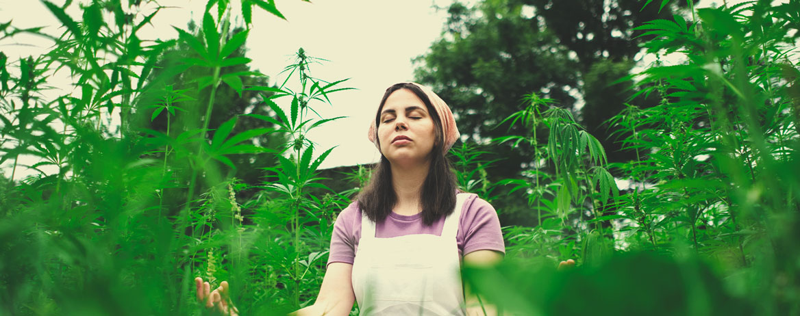 Puoi condividere con noi una pratica che potremmo adottare per meditare con la cannabis?