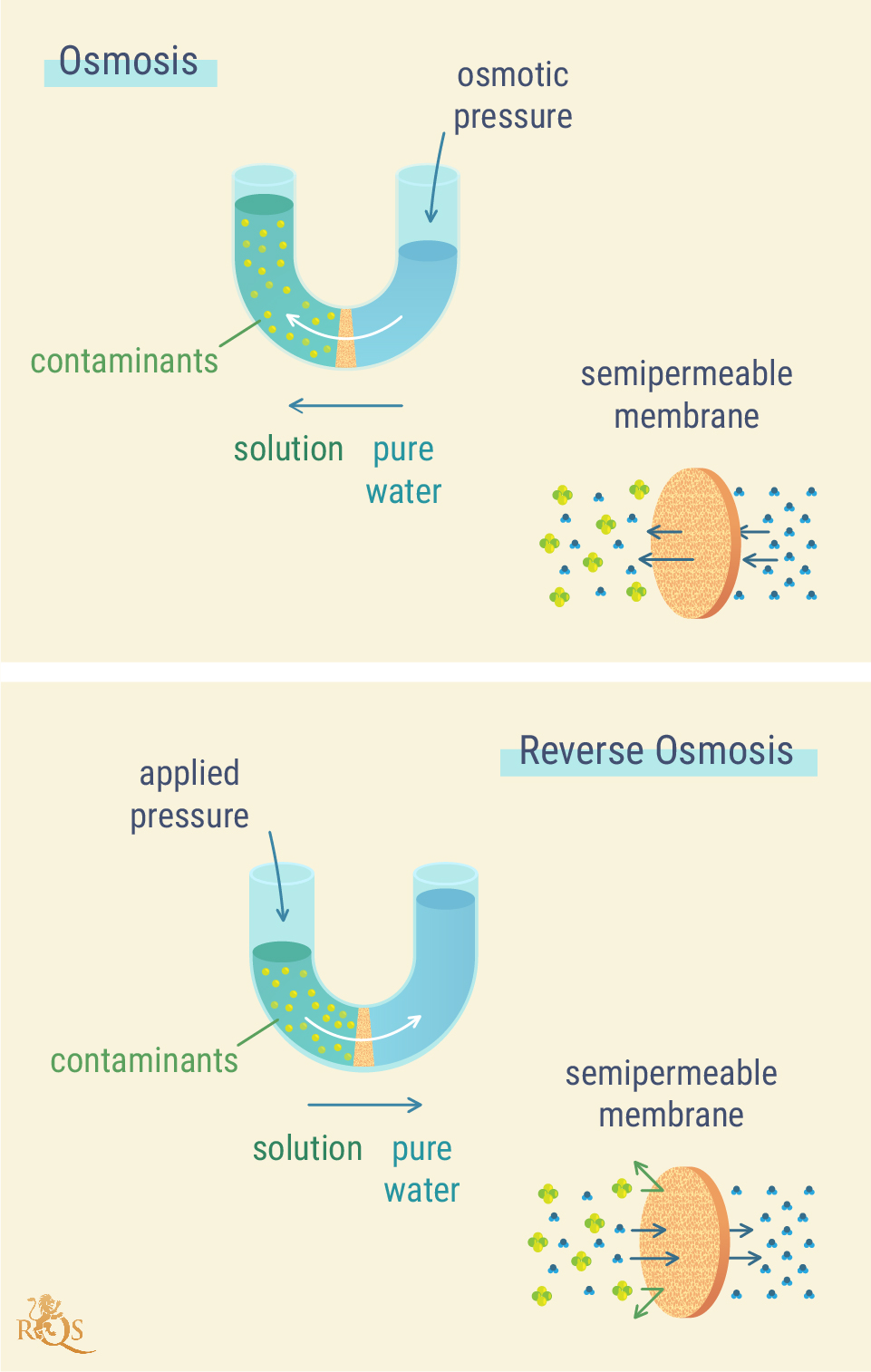 Come funziona l’osmosi inversa?