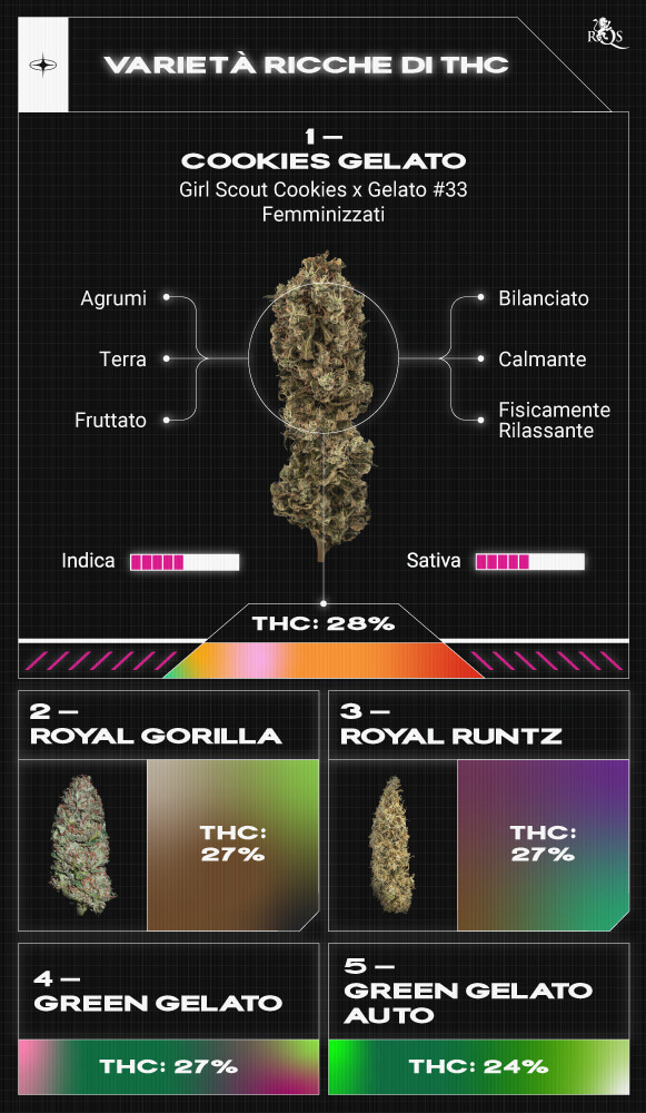 Top High TCH Strains