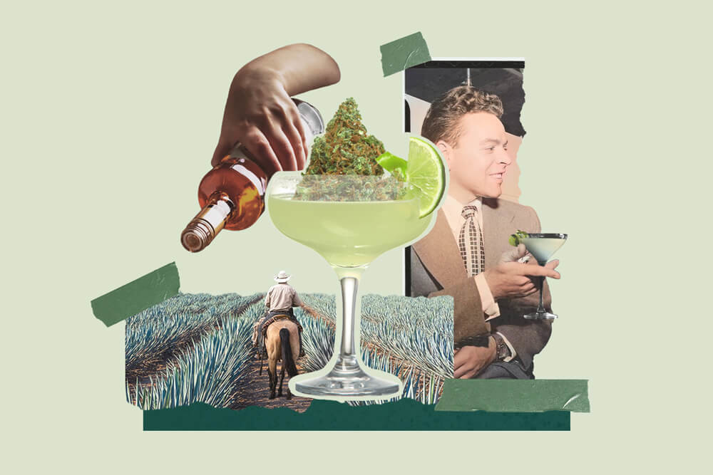 Margarita alla cannabis: Quando la tequila incontra il THC