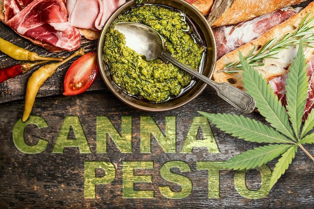 Pesto Vegano Alla Marijuana Senza Glutine