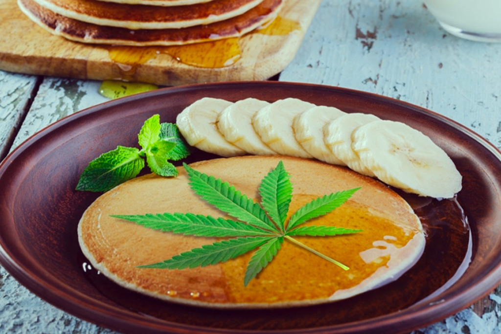 Pancake Di Banana Alla Cannabis