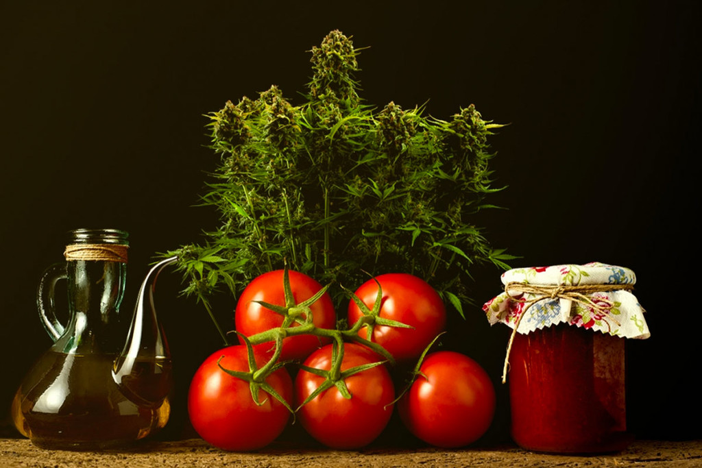 Vinaigrette di Pomodoro con Olio di CBD