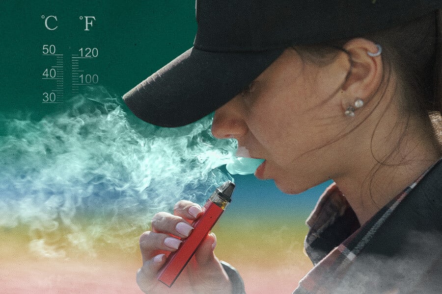 La temperatura migliore per vaporizzare l'erba. Guida definitiva alla vaporizzazione della cannabis